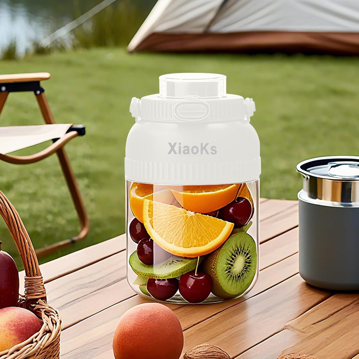 Portable Blender Personal Blenders for Shakes and Smoothies with 43oz Travel ...