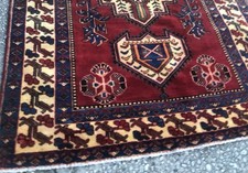 Antique Serapi Afghan Rug 5’x10’ late 1920’s 