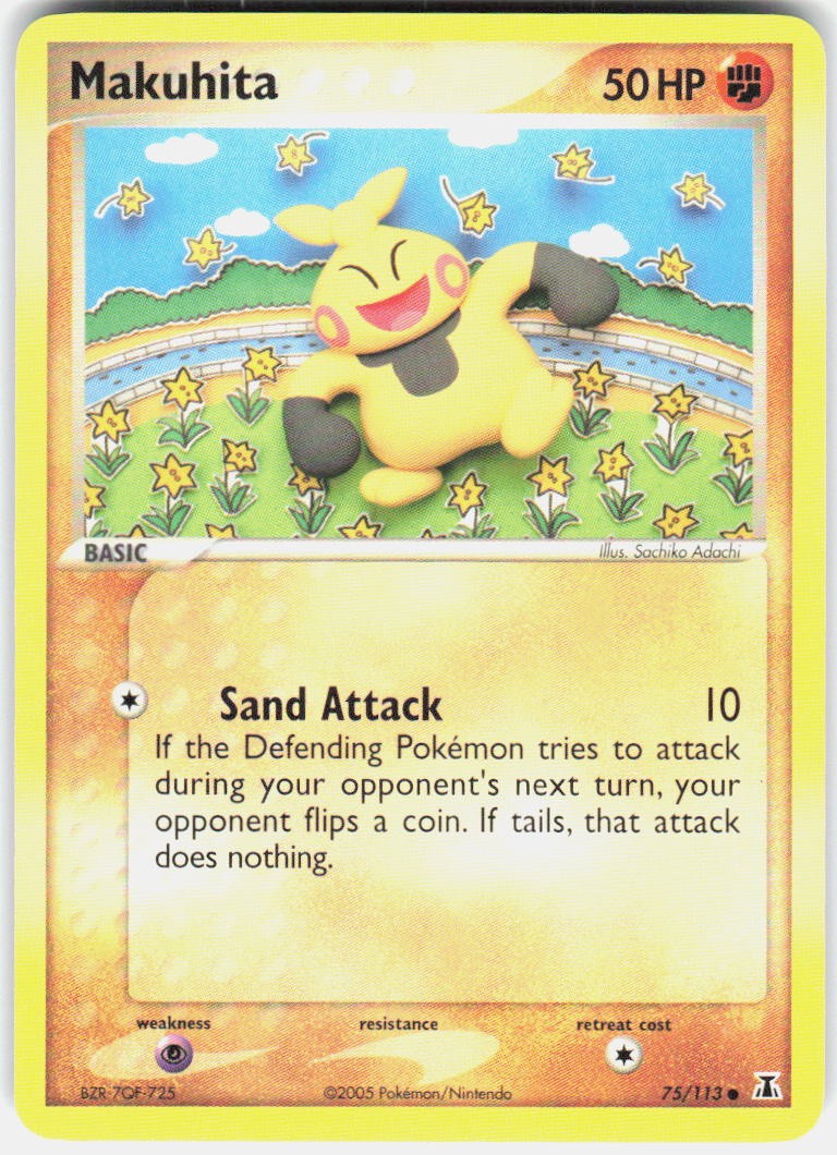 Makuhita 75/113 Delta Species Pokemon