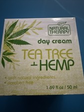 Natural Therapy facial NIGHT CREAM 1.69 fl oz, TEA TREE HEMP