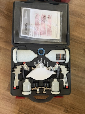 #ad Husky HVLP and Standard Gravity Feed Spray Gun Kit $59.95
