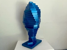 One Abstract Sculpture Constructivism Cubism Modern Art Influenced OOAK Original