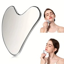 Stainless Steel Gua Sha Facial Tools Guasha for Face Metal Gua Sha Tighten Skin