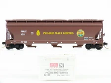 N Scale Micro-Trains MTL 94130 PMLX Prairie Malt Limited 3-Bay Hopper #1011