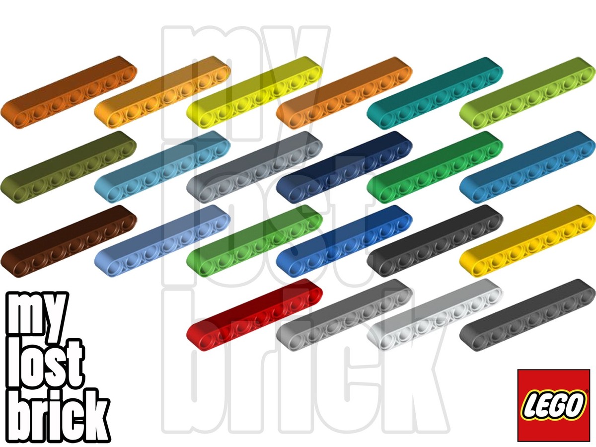 LEGO - Part 32524 - Technic Beams 1x7 Thick + NEW + SELECT COLOUR