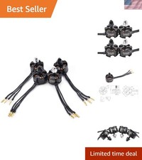 Lightweight 2300KV Brushless Motors for Enhanced Drone Performance - 4 Pack