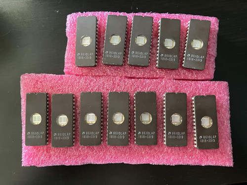 12 count AMD 8610LAP 1818-3319 EPROM Computer Chips - untested