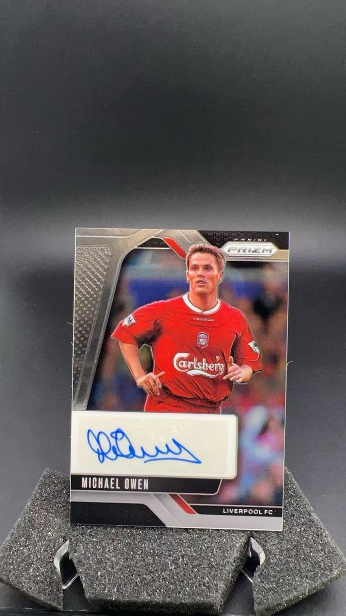 Michael Owen Autographed Soccer Sports Trading Cards & Accessories