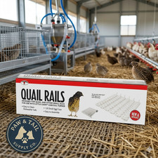 Little Giant Quail Rails Model 6300 Egg Turner 120 Eggs Dishwasher Safe USA Made