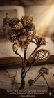 Civil War Era Mourning Hair Art Flower Memento  Victorian Gimp Work provenance