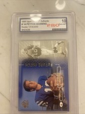 1998 SP Authentic - Future Watch Peyton Manning #14 /2000 (RC)
