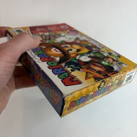 Nice! Mario Party 2 - Nintendo 64 N64 Complete In Box W/ Protector Tested Cib
