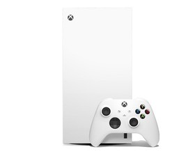 Microsoft Xbox Series X (Digital) White Console with Controller