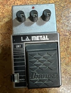 Ibanez LM7 L.A. Metal Distortion LA Rare Vintage Guitar Effect Pedal