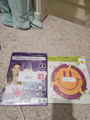 Iron on transfers- Scented misc designs and smiley faces