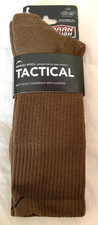 DARN TOUGH T4021 Coyote Merino Boot Wool Tactical Sock w/Cushion Sz L IRREGULAR