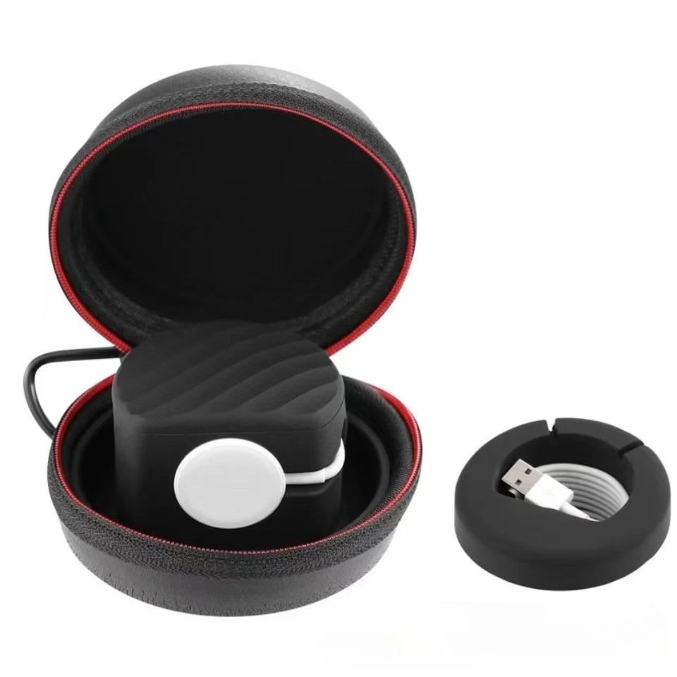 Elegant Portable Watch Holder Velvet Lined Travel Case For All Watch Types - Image 3 of 4