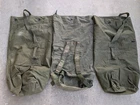WW2 Korea Era US Military Vintage Tweedies Canvas Duffle Bag Lot of 3