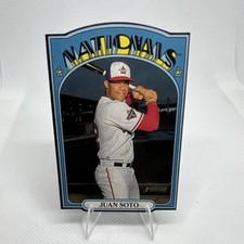 Topps Heritage Juan Soto #72DC-21 1972 Die-Cuts Insert Nationals 2021