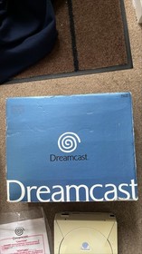 Boxed SEGA Dreamcast Console Bundle - Official Controller & Cables with Insert