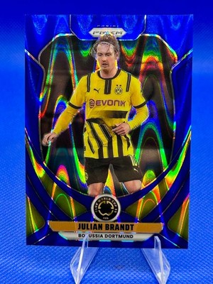 2025 Prizm FIFA Club World Cup Julian Brandt #45 Blue Seismic /275