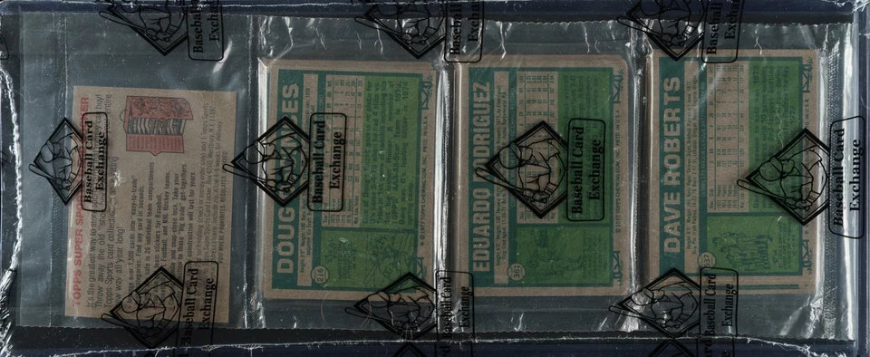 Paquete de bastidor de béisbol Topps 1977 sin abrir - súper raro - BBCE - 978🔥⚾🔥 Foto 2 de 2