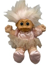 Russ - Troll Kidz Doll with Pink Tutu 1990s And ballet Slippers  39 
