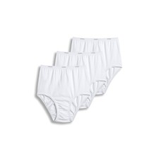 Jockey Women's 100 Cotton Classic Brief - 3 Pack