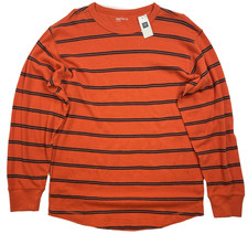 New With Tags Gap Kids Boys Long Sleeve Striped Thermal Shirt sz 14-16