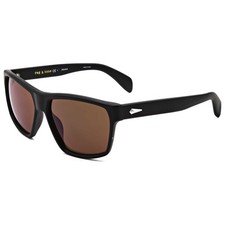 Rag Bone Men's 58 mm Matte Black Sunglasses RNB5048-S-003-58