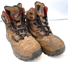 Red Wing Shoes Boots Mens Size 9 Waterproof Safety Toe Work Hiker 6674