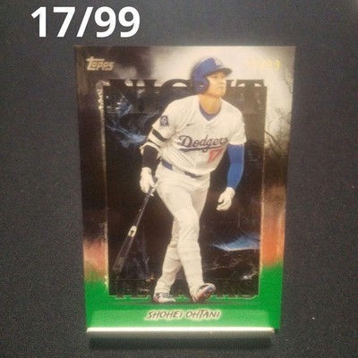 Shohei Ohtani 2025 Topps Update MLB Japan Night Terrors Jersey Number 17/99