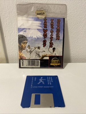 The Way Of The Little Dragon Commodore Amiga *RARE & COMPLETE* Eurogold 1990
