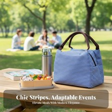 Borsetta Portavivande insieme a Cartoni Animati Portatunae per Ufficio, Donne,