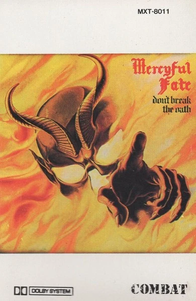 Mercyful Fate - Don't Break The Oath (Cass, Album, Whi) 1984  MXT-8011, MXT 8011 - Image 3 of 4