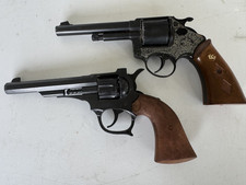 Edison Giocattoli Toy Pistol Made In Italy Vintage Cap Susanna 90 lot 2 Working