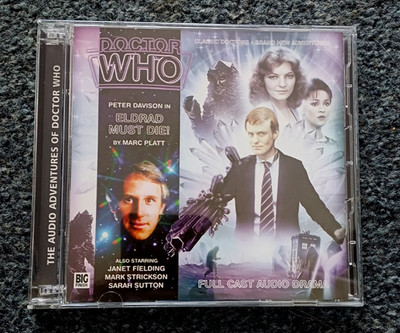 DOCTOR WHO ELDRAD MUST DIE Audio CD Big Finish #172 Peter Davison - SCHEIBEN NEUWERTIG