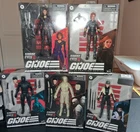 Hasbro G.I. Joe Classified Snake Eyes Movie Set. Lot of 5
