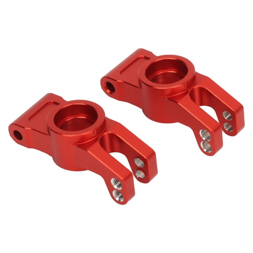 (Red)2Pcs RC Rear Axle Carrier Aluminum Alloy Stable RC Car Axle Hub Carrie DM - Picture 2 of 12