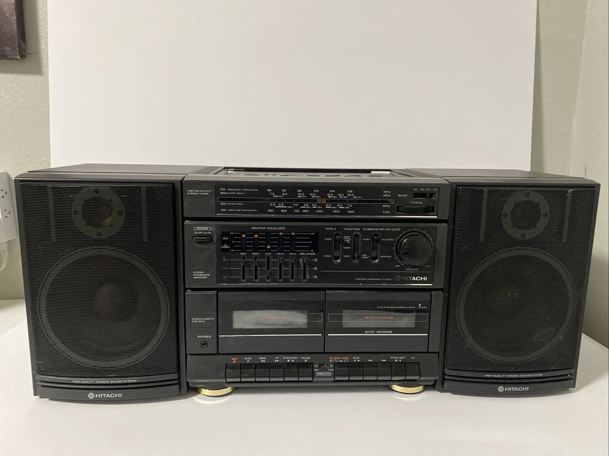 日立便携式立体声音响和Boombox | eBay