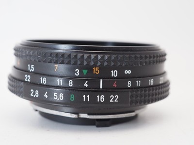 Contax Carl Zeiss Tessar T 45mm F2.8 AEJ MF Pancake Lens J165 | eBay