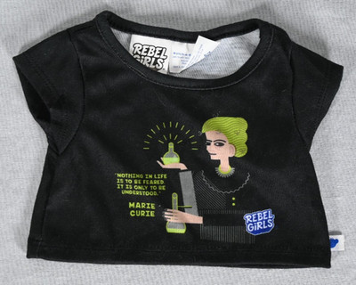 Build a Bear Rebel Girls Marie Curie T-Shirt