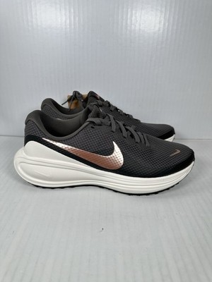 Size 7 Nike Revolution 8 Ash Black Womens Shoe Athletic Running HJ8485-200 NEW