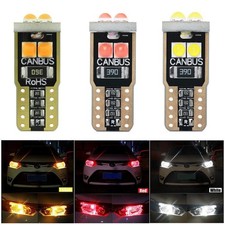 10X 5W T10 LED 6 SMD Standlicht Innenraum Beleuchtung DC 12V Glühbirne