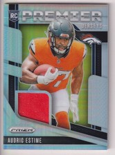 AUDRIC ESTIME 2024 PANINI PRIZM FOOTBALL JERSEY RELIC CARD #PJ-AEE
