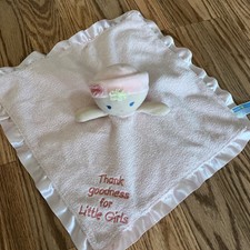 Kids Preferred Thank Goodness For Little Girls Pink Lovey Security Blanket 2014