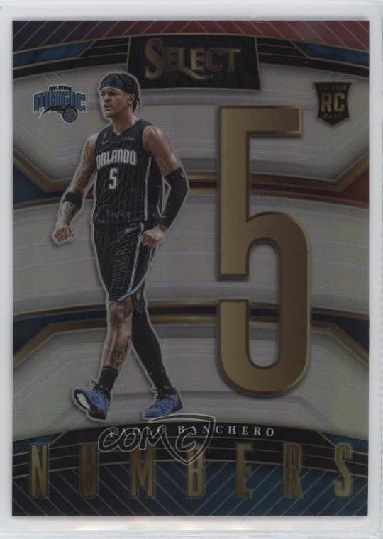 2022-23 Panini Select Select Numbers Silver Prizm Paolo Banchero #16 11r1