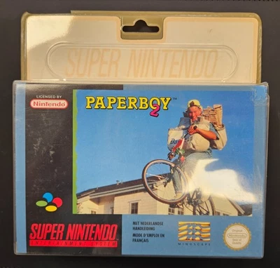 Paperboy 2 Super Nintendo SNES Neuf sous blister rigide - Photo 1/4