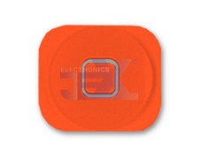 High Quality Gloss Dark Orange Home Button for iPhone 5/5C 16GB/32GB/64GB