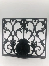 Vintage Cast Iron Cookbook Sheet Music Bible Book Holder Adjustable  10.5”x 9”